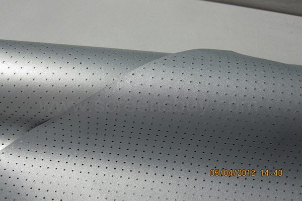 Perforated/ Sound Silver Silver 3D Screen Material/Surface